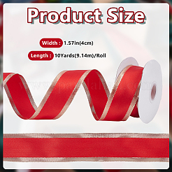Ruban de polyester de Noël&nbsp;OCOR-WH0078-482B