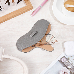 1 étui à lunettes en cuir PU&nbsp;AJEW-CN0006-94F
