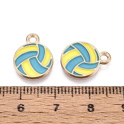 Colgantes de aleación y esmalte&nbsp;ENAM-T021-72G-01