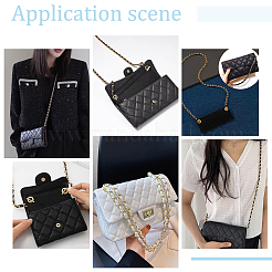 Poignées de sac en cuir pu&nbsp;FIND-WH0114-74A-02