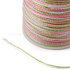 12 rouleaux de cordon polyester 12 couleurs&nbsp;OCOR-L046-B02