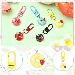 5 pz decorazioni pendenti in resina&nbsp;HJEW-YW00311