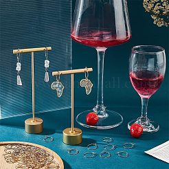 Anillos con dijes para copas de vino de acero inoxidable 316&nbsp;STAS-UN0015-83B