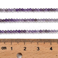 Natürlichen Amethyst Perlen Stränge&nbsp;G-H321-A01-01