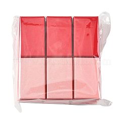 12 Stück Schmuckverpackungsboxen aus muschelförmigem Papier in 2 Farben mit schwarzem Schaumstoffeinsatz&nbsp;CON-FS0001-28A