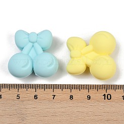 Perles focales en silicone de qualité alimentaire cerise&nbsp;SIL-A011-01A