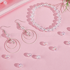 600 Stück transparente Acrylperlen&nbsp;MACR-PA0001-01
