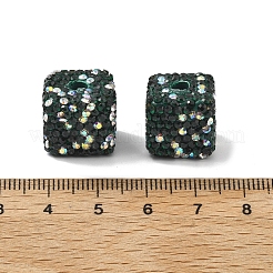 Würfelförmige Polymer-Ton-Strassperlen&nbsp;CLAY-NH0001-08I