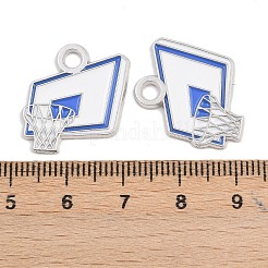 Pendentifs d'émail en alliage&nbsp;FIND-I065-01B-P