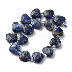Natürlicher Lapislazuli Perlenstränge&nbsp;G-P570-E12-01