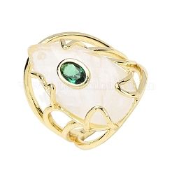 Anillos de puño de cristal de cuarzo natural&nbsp;GG-CBA5FCC-03G-03