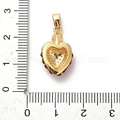 Colgantes de esmalte de latón&nbsp;KK-C108-04B-G