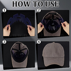 Kunststoffeinsatz für Baseballkappen&nbsp;FIND-WH0609-32A