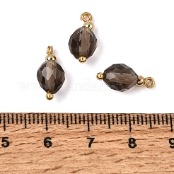 Ciondoli di ossidiana naturale di ghiaccio&nbsp;GG-CBACE45-03G-07