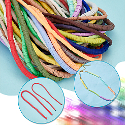 40 Strang 40 Stil handgemachte Polymer Clay Perlen&nbsp;CLAY-PH0001-86