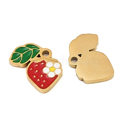 Obst 304 Edelstahl Emaille Charms&nbsp;STAS-C137-04B-G
