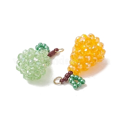 Ab Farbe überzogen Glas-Anhänger&nbsp;PALLOY-MZ01328