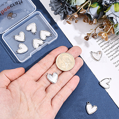 12 pendentif en acier inoxydable 304&nbsp;STAS-BBC0010-12