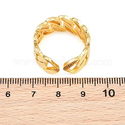 Anelli aperti del polsino in ottone&nbsp;KK-CBA5A76-05G-01
