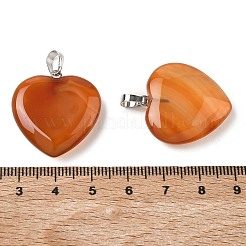 Natürlichen Karneol Anhänger&nbsp;G-G956-B52-FF