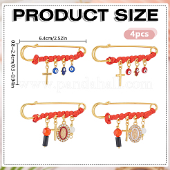 Broches en acier inoxydable&nbsp;JEWB-DR00027