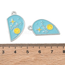 Emaille Anhänger Legierung&nbsp;AL-CBA292F-01F-P