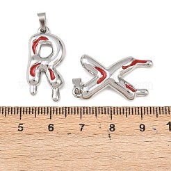 304 Edelstahl-Emaille-Anhänger&nbsp;STAS-Z174-01P