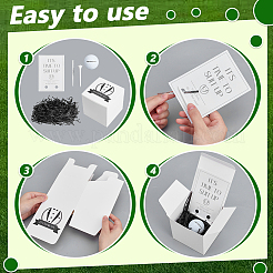 Cajas de regalo para propuestas de matrimonio con temática de golf&nbsp;DIY-NB0015-46