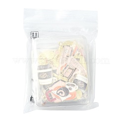 30 pz 15 stili in lega di ciondoli in smalto&nbsp;FIND-FS0005-37