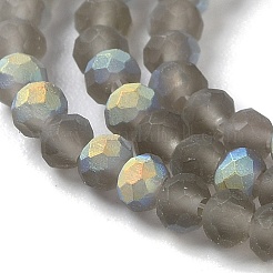 Fili di perline giada di vetro imitato&nbsp;EGLA-YW0003-19A-13