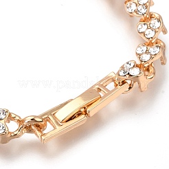 Legierung Herz Link Armbänder&nbsp;BJEW-Z009-01LG