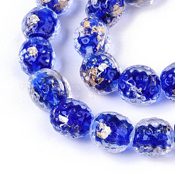 Manuell Murano Glas Perlen&nbsp;FOIL-T007-03E