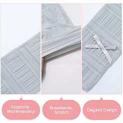 Mangas de encaje de nailon para mujer&nbsp;AJEW-WH20080-24A