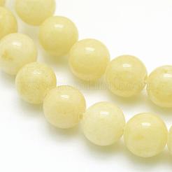 Fili di perline mashan giada tondo naturale&nbsp;G-D263-4mm-XS06