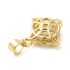 Placcatura a cremagliera in ottone con pendenti in zirconi cubici&nbsp;KK-Q784-16G