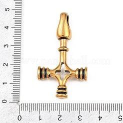 Colgantes de acero inoxidable 304 con revestimiento iónico (IP)&nbsp;STAS-C164-01B-AG