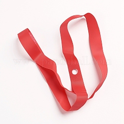 PVC-Fahrradreifen Felgenschutzbänder, Felgenstreifen Felgenband, rot, passt 14 Zoll Räder, 810x17x0.5 mm, Bohrung: 9 mm