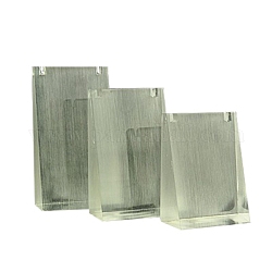 Collier écrans en verre organique fixe, blanc, 59x29~30x85~115mm