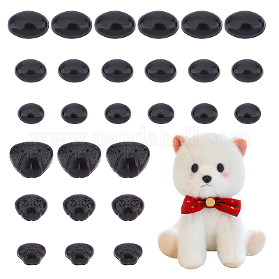 Wholesale PandaHall Elite 150Pcs 3 Sizes Acrylic Doll Eyes 