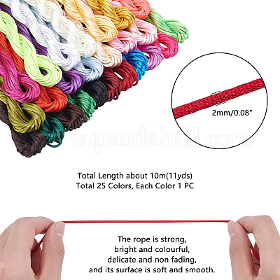 Shop Polyester Cords for Jewelry Making - PandaHall Selected