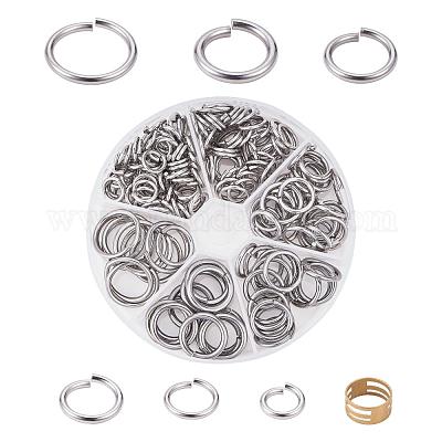 Shop Unicraftale 304 Stainless Steel Open Jump Rings for Jewelry Making -  PandaHall Selected