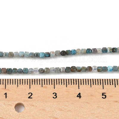 Natürliche Apatit Perlen Stränge&nbsp;LS-G-RM241221-K24-1