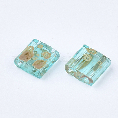 Perles de rocaille en verre transparent à 2 trou&nbsp;SEED-S023-30C-21-1