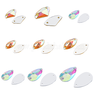 Wholesale SUPERFINDINGS 300Pcs 9 Styles Fishing Attractor Spinner Blades  Spoons Blades Faceted Teardrop Horse Eye Shape Spinner Blades for Lure  Making Hard Lures Worm Spinner Baits 