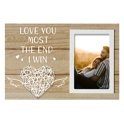 Cadre photo mdf&nbsp;DJEW-WH0036-001-1