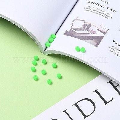 Fluoreszierende Acrylperlen&nbsp;MACR-R517-6mm-07-1