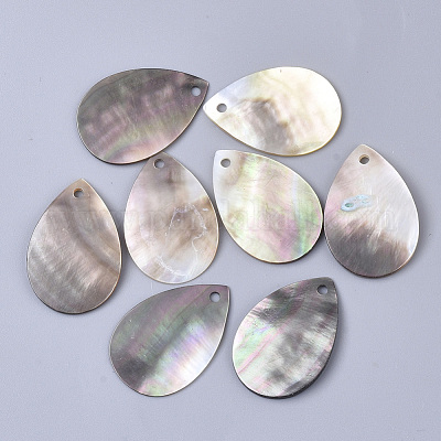 Pendentifs de coquille noire&nbsp;SSHEL-S251-35C-1