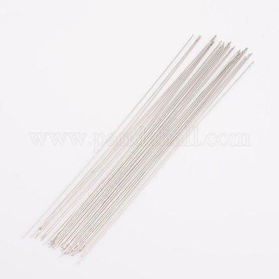 Agujas para hacer cuentas de acero resistentes al deslustre&nbsp;ES009Y-1