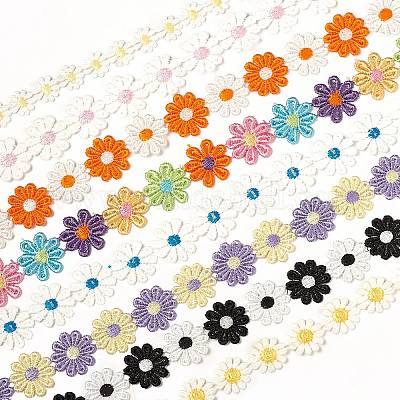 Rainbow Daisy Lace Trim