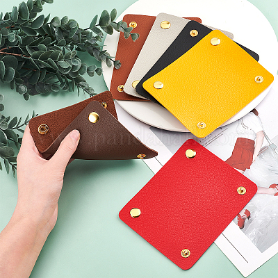Shop CHGCRAFT 6Pcs 6 Colors Handbag Handle Leather Wrap Covers PU Leather Purse  Wallet Handle Protectors with Iron Snap Button Handle Grip Replacement for  Purse Making Travel Bag Luggage Suitcase 5x4Inch for